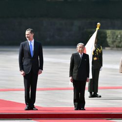 Los Reyes de España, recibidos por los Emperadores de Japón en su Viaje de Estado