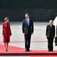 Los Reyes de España, recibidos por los Emperadores de Japón en su Viaje de Estado