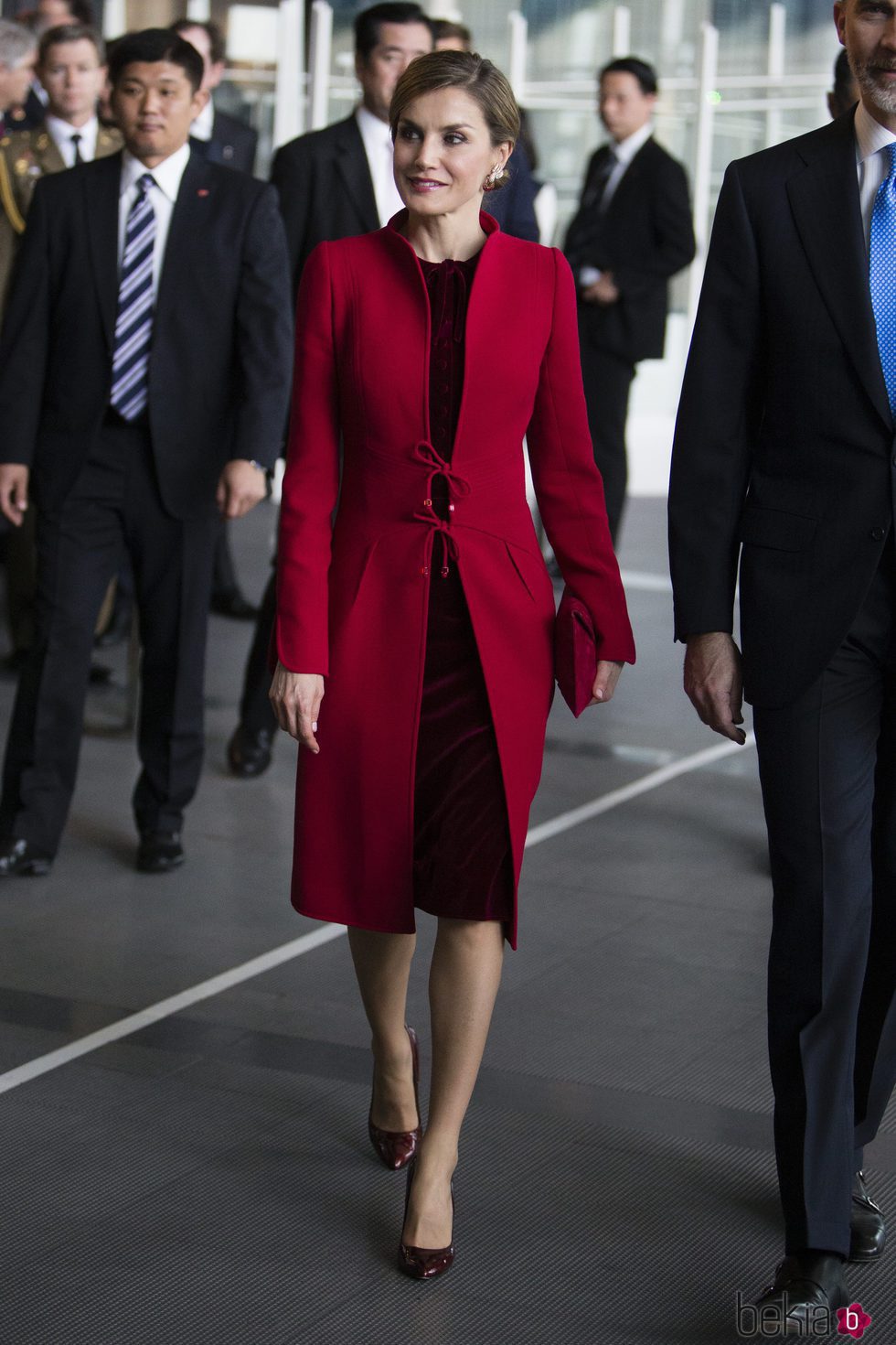 La Reina Letizia en el Museo Miraikan de Tokio