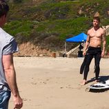 Ryan Phillippe en la playa