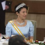 Masako de Japón en la cena de gala en honor a los Reyes Felipe y Letizia