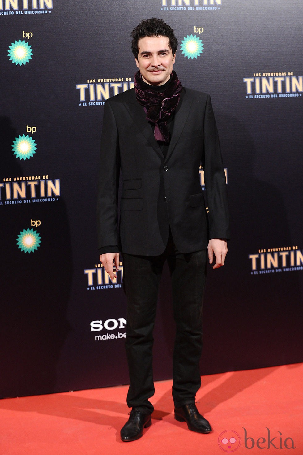 José Manuel Seda en el estreno de 'Las aventuras de Tintín: el secreto del unicornio' en Madrid