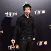 Leandro Rivera en el estreno de 'Las aventuras de Tintín: el secreto del unicornio' en Madrid