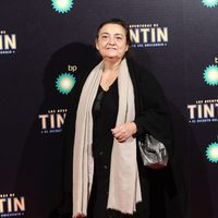 Elena Benarroch en el estreno de 'Las aventuras de Tintín: el secreto del unicornio' en Madrid