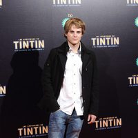 Jaime Olías en el estreno de 'Las aventuras de Tintín: el secreto del unicornio' en Madrid