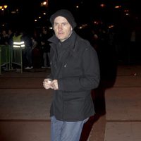 Juan Aguirre de 'Amaral' en el concierto de Coldplay en Madrid