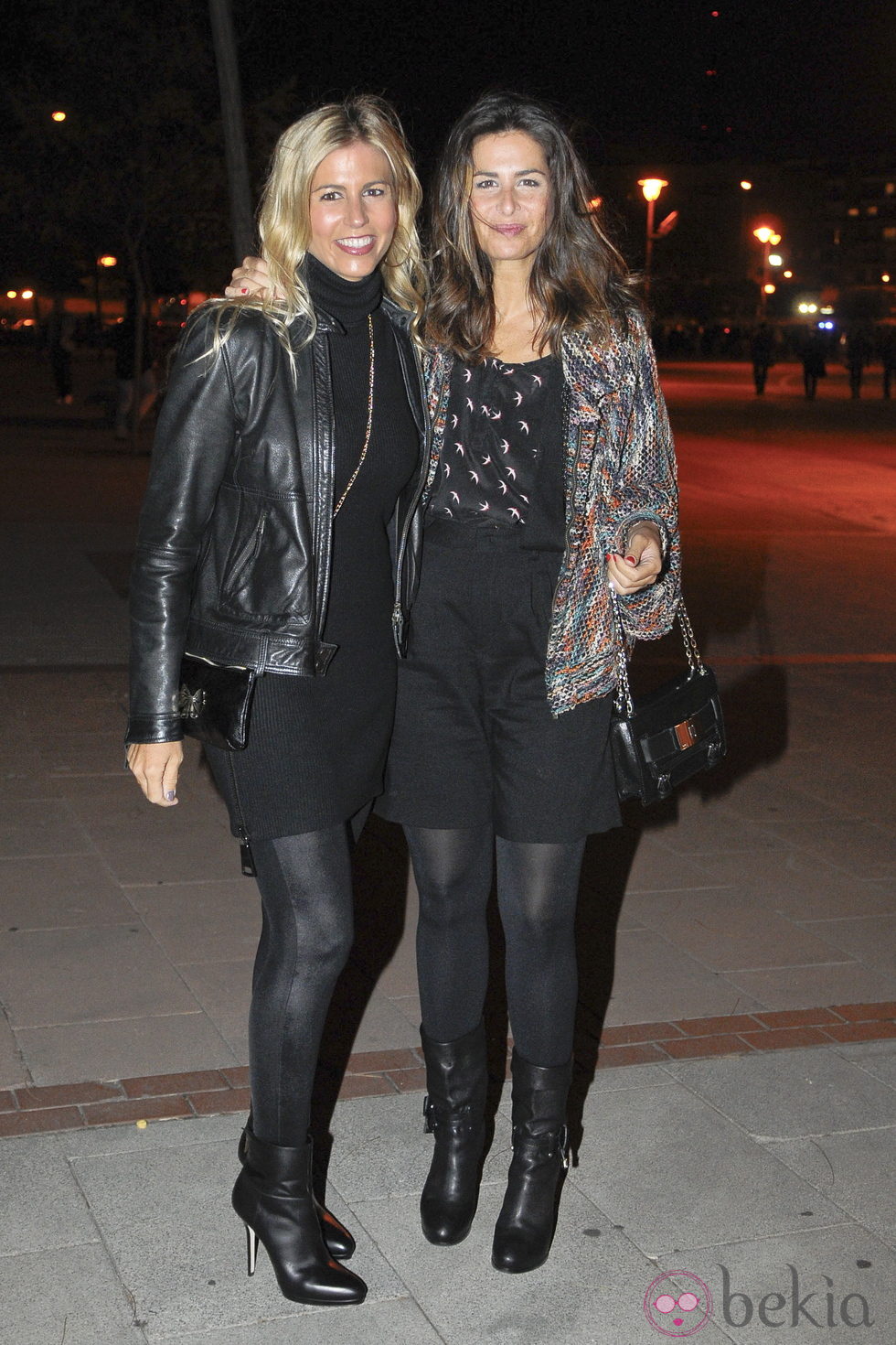 Patricia Cerezo y Nuria Roca en el concierto de Coldplay en Madrid