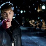 Justin Bieber en el videoclip de su villancico 'Mistletoe'