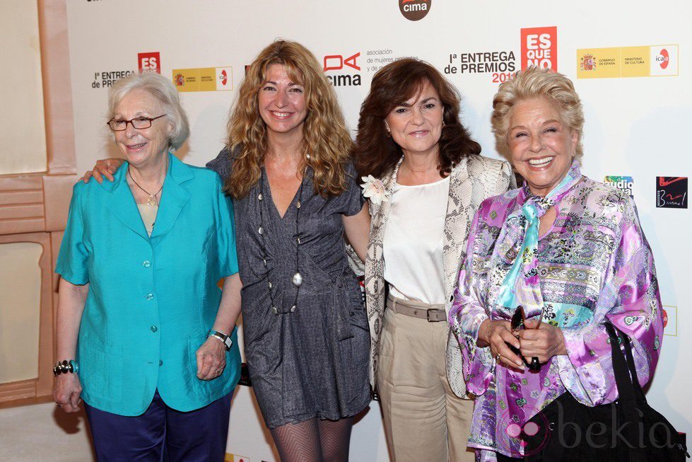 Josefina Molina, Carmen Calvo y Lola Herrera