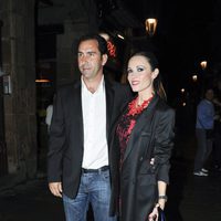 Albert Costa y Cristina Ventura en la fiesta Chanel de Barcelona