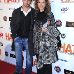 Ismael Martínez en el estreno del musical 'Hair' en Madrid