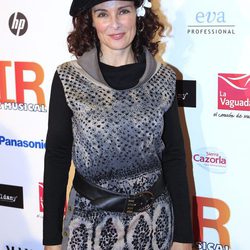 Silvia Marsó en el estreno del musical 'Hair' en Madrid