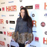 Ainhoa en el estreno del musical 'Hair' en Madrid