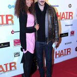 Víctor Clavijo en el estreno del musical 'Hair' en Madrid