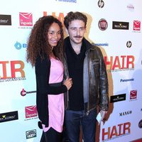 Víctor Clavijo en el estreno del musical 'Hair' en Madrid