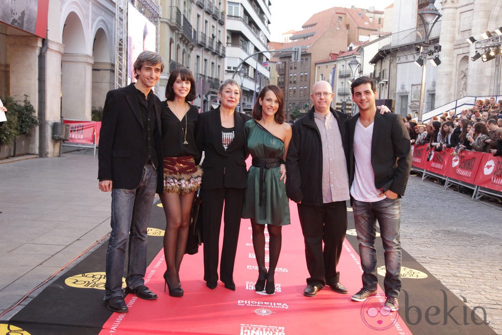 Leticia Dolera, Luisa Gavasa, Paula Ortiz y Fran Perea en la clausura de la Seminci 2011 