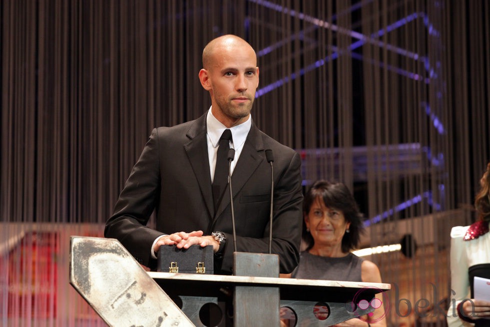 Gonzalo Miró en la clausura de la Seminci 2011