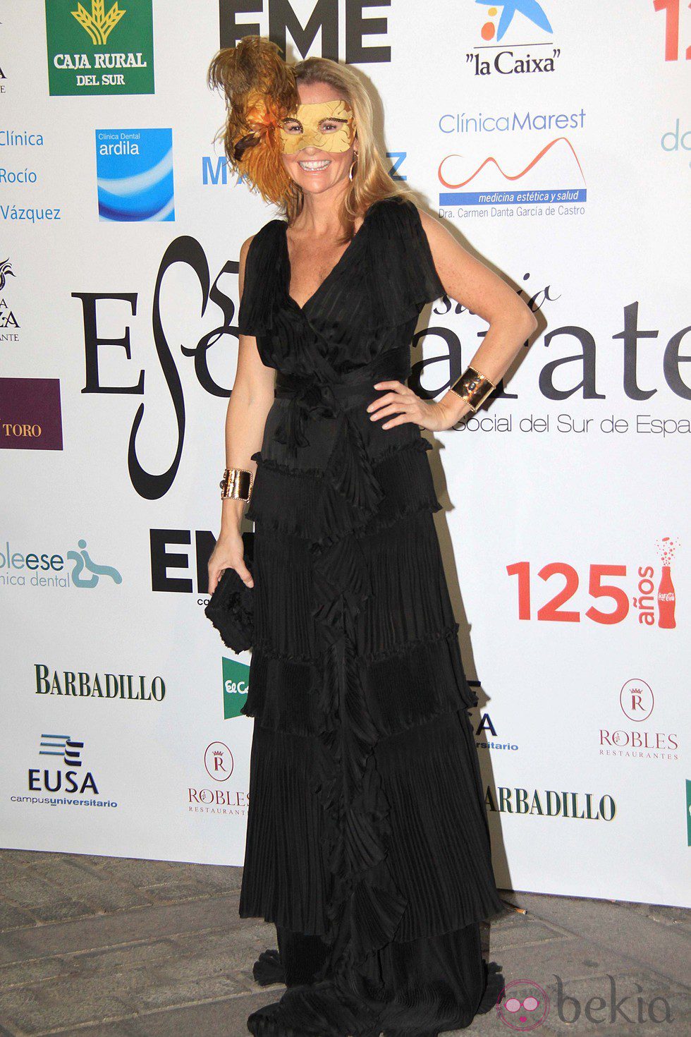 Fiona Ferrer en los Premios Escaparate 2011