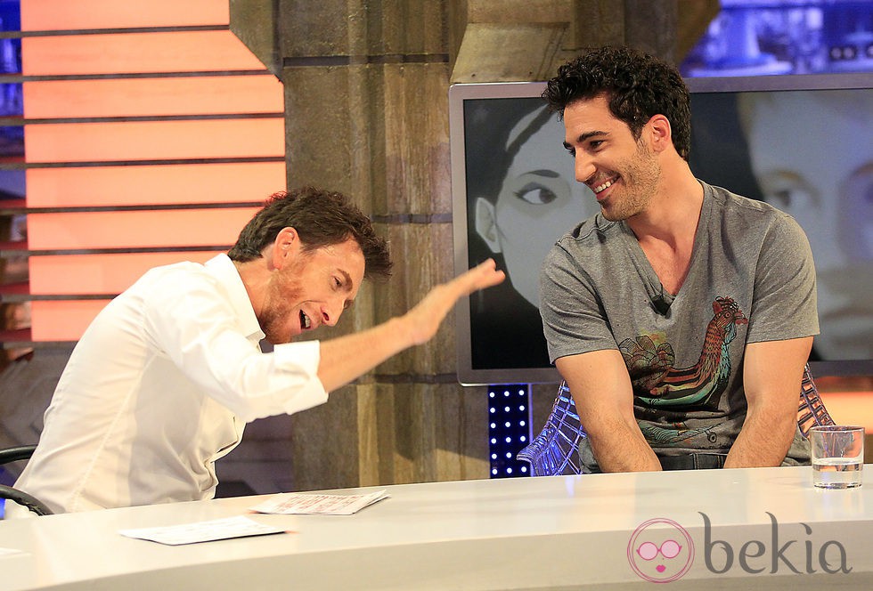 Pablo Motos y Miguel Ángel Silvestre en 'El Hormiguero 3.0'