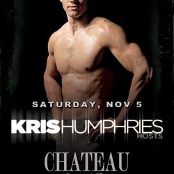 Kris Humphries desnudo para un evento en Las Vegas