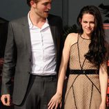 Robert Pattinson y Kristen Stewart en el Teatro Chino de Los Ángeles