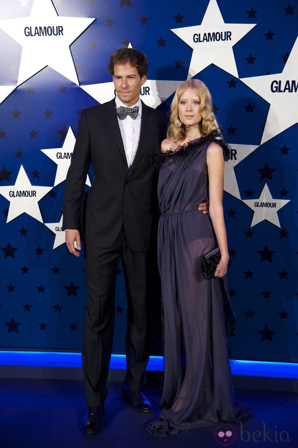 Olfo Bose y Katerina Strygina en los Premios Top Glamour 2011