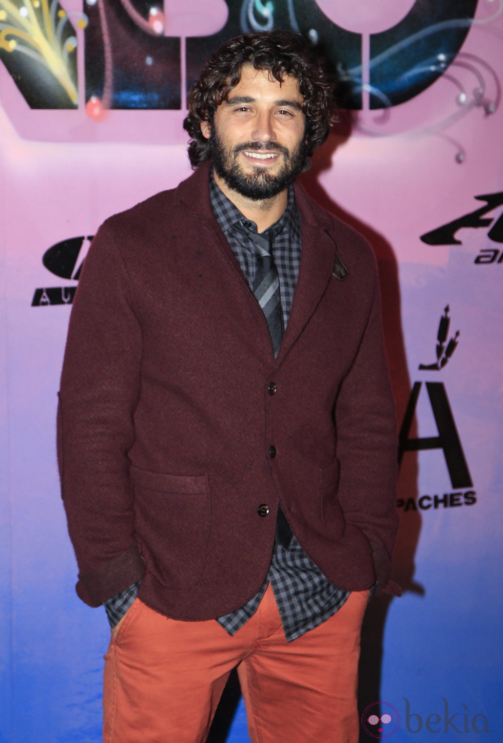 Álex García en el estreno de 'Verbo' en Madrid