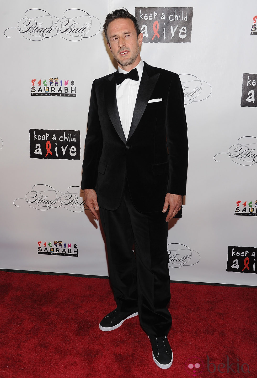 David Arquette en la Gala Solidaria Black Ball