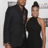 Carmelo Anthony y LaLa Anthony en la Gala Solidaria Black Ball