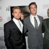 Leonardo DiCaprio, Armie Hammer y Clint Eastwood en la premiere de 'J. Edgar' en Los Angeles