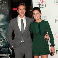 Armie Hammer y Elizabeth Chambers en la premiere de 'J. Edgar' en Los Angeles