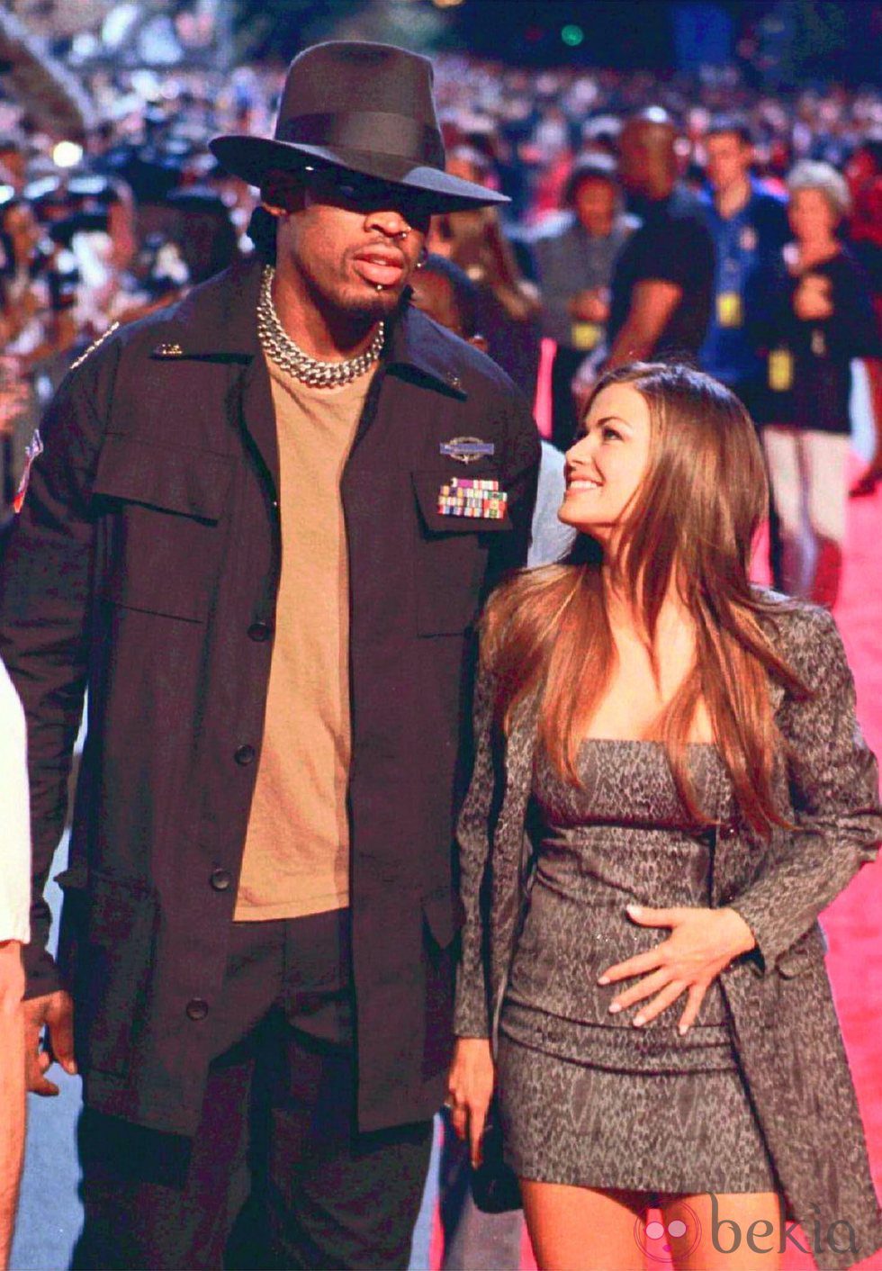 Carmen Electra y Dennis Rodman estuvieron casados 9 días