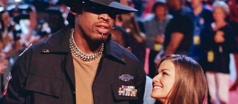 Carmen Electra y Dennis Rodman estuvieron casados 9 días