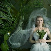 Kirsten Dunst en la portada de la película 'Melancolía'