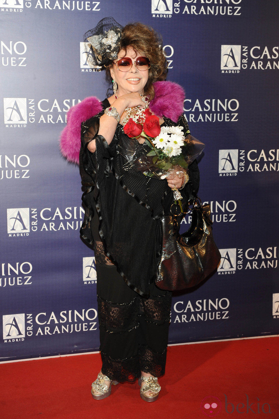 Marujita Díaz en los premios Antena de Oro 2011 