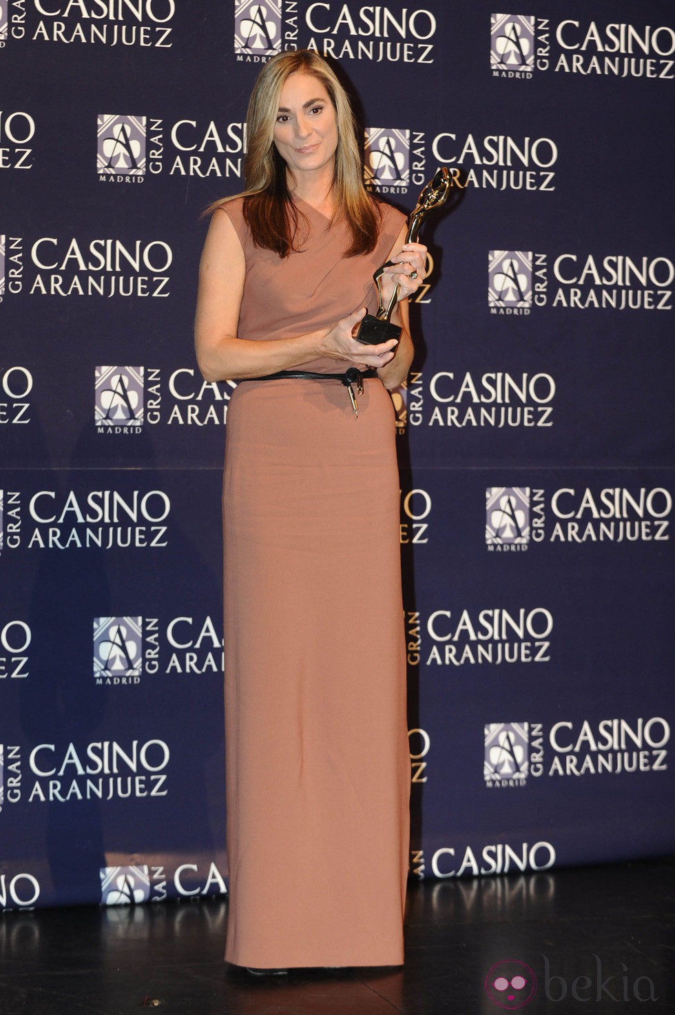 Marta Reyero en los premios Antena de Oro 2011