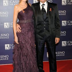 Juan Ramón Lucas y Sandra Ibarra en los premios Antena de Oro 2011