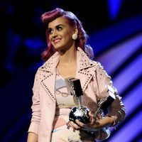 Katy Perry durante la ceremonia de los MTV Europe Music Awards 2011