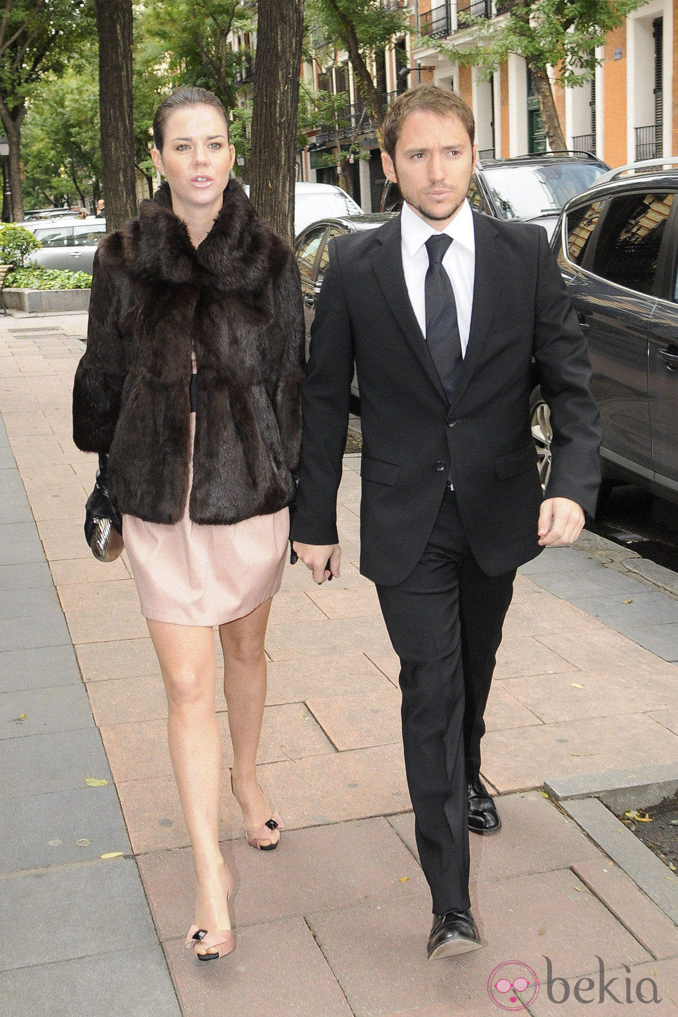 Amelia Bono y Manuel Martos en la boda de Mai Meneses y Eduardo Baeza