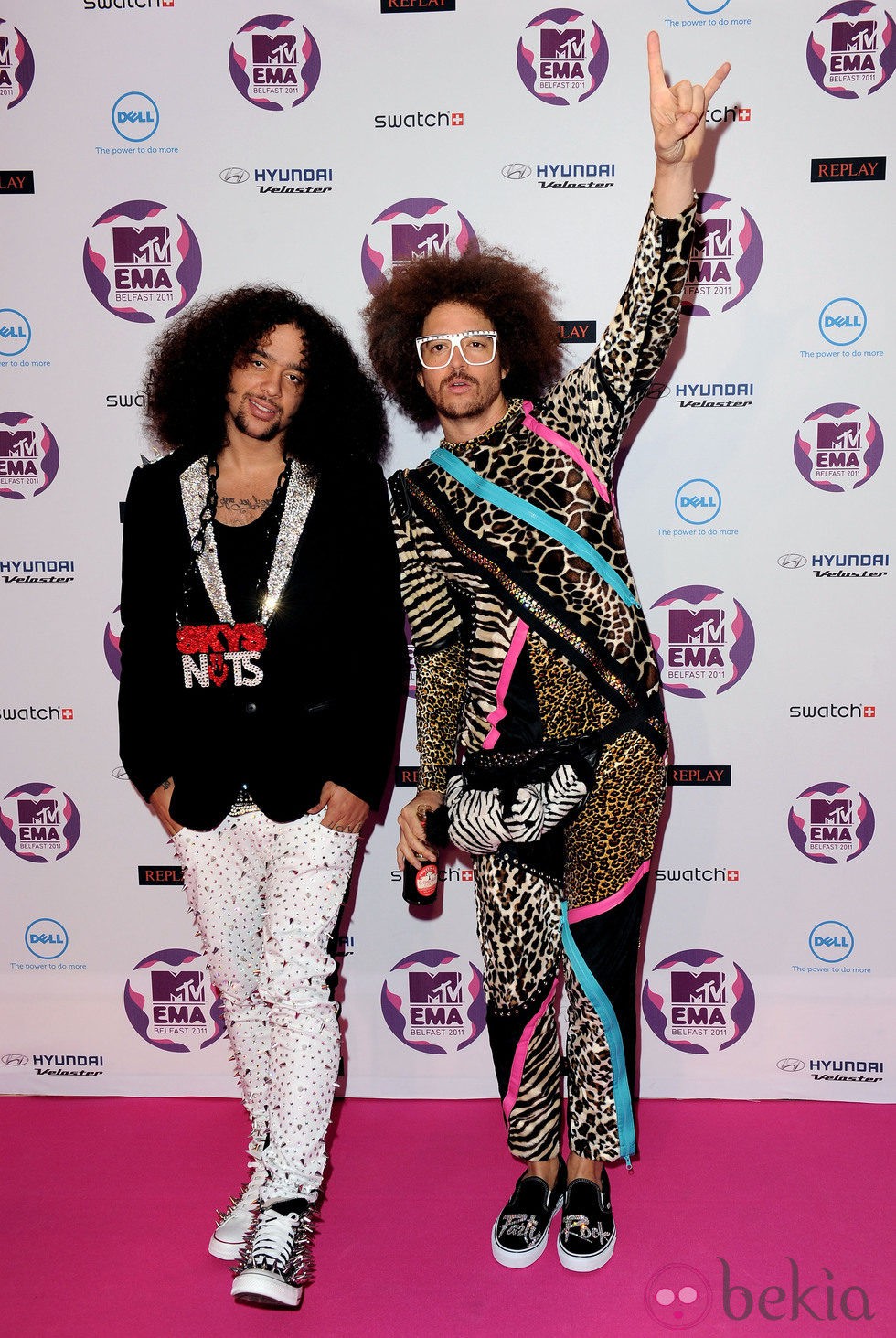 LMFAO en los MTV Europe Music Awards 2011