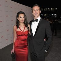 Armie Hammer y Elizabeth Chambers en la gala homenaje a Clint Eastwood en Los Angeles