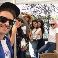 Hiba Abouk, Pelayo Díaz, Rossy de Palma o Viviana Fernández disfrutando de la primavera