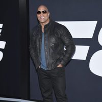 Dwayne Johnson en la Premiere de 'Fast & Furious 8' en Nueva York