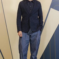 Javier Rey en la presentación de 'Velvet Colección' en Barcelona