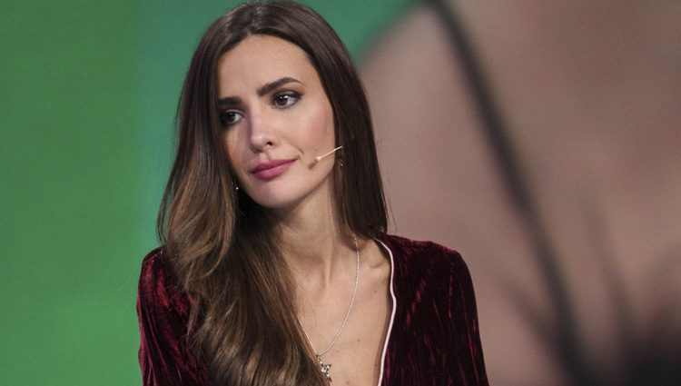 Aylén Milla en el plató de 'Gran Hermano VIP' el día de su expulsión