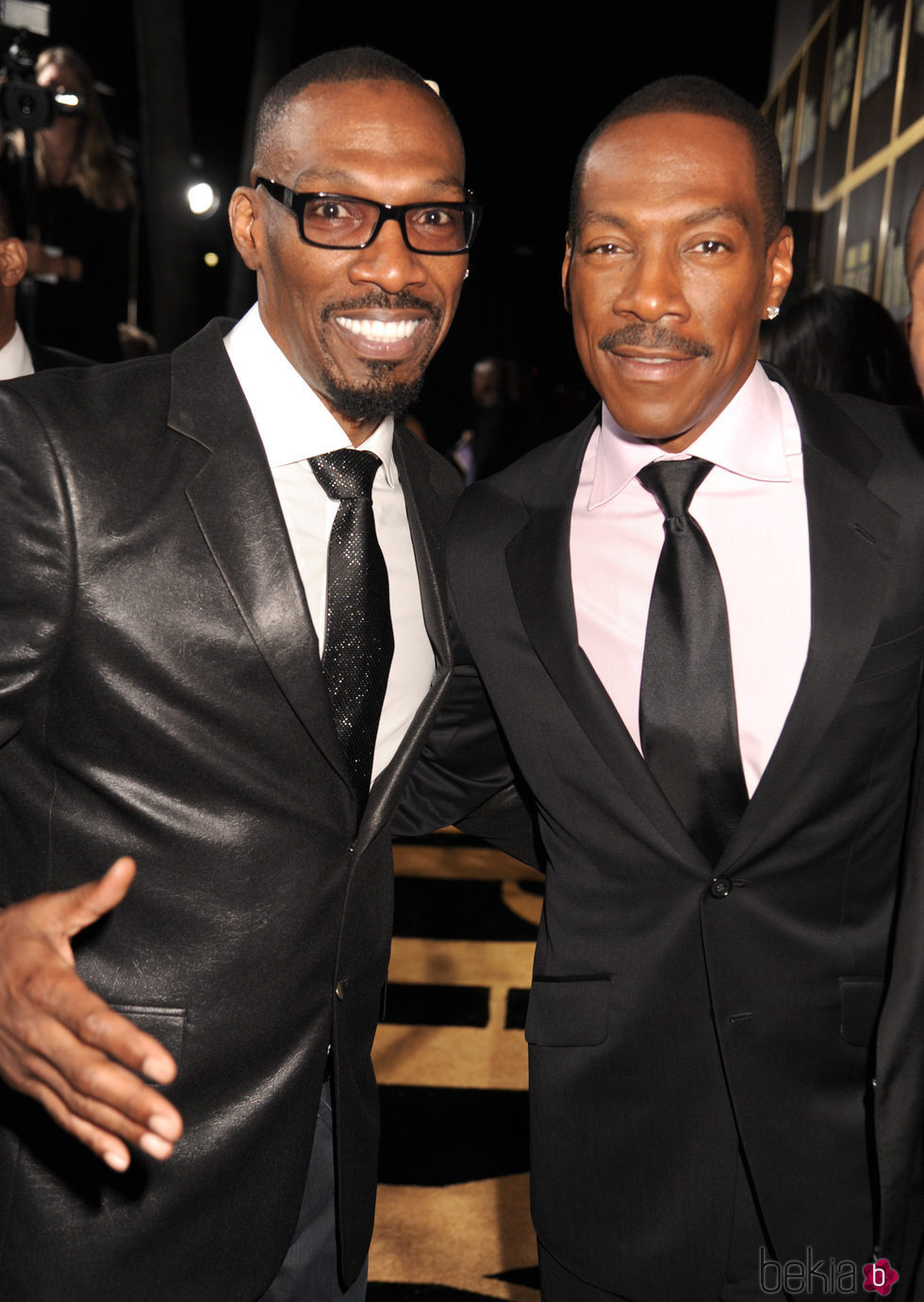 Eddie Murphy junto a su hermano Charlie Murphy