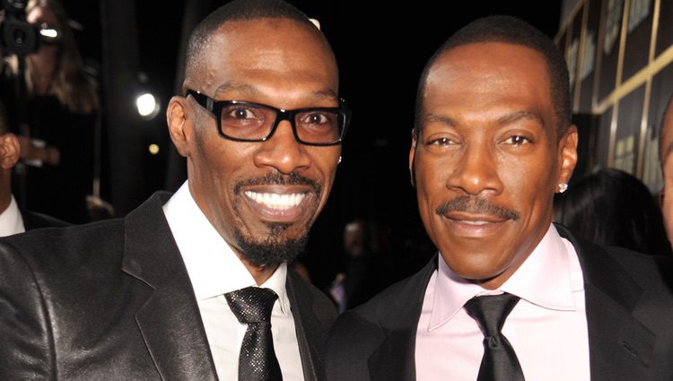 Eddie Murphy junto a su hermano Charlie Murphy