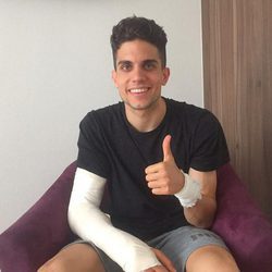 Marc Bartra agradece el apoyo recibido tras las explosiones de Dortmund