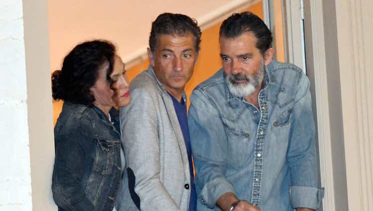 Antonio Banderas en las procesiones de Jueves Santo 2017 en Málaga