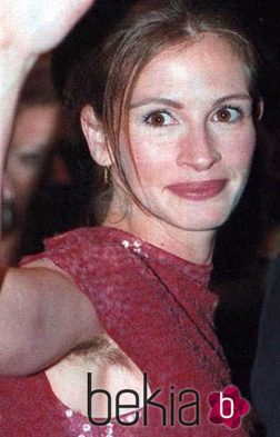 Julia Roberts en la premiere de 'Notting Hill'